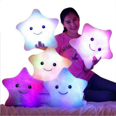 Led Light Pillow  Hot Colorful Stars