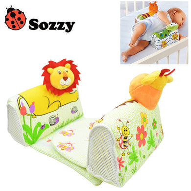Anti Roll Pillow Friendly Frog Lion Giraffe Adjust Position Shaping Side Sleeping Pillow
