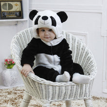 3D Cute Animal Kids Sleepwear Soft Flannel Children Coverall Footed Pajamas Fit 0-24 Month