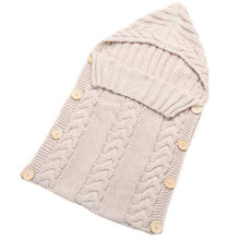 Solid Soft Wool Crochet Baby Sleeping Bag for Newborns