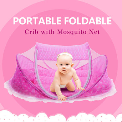 Foldable and Portable Baby Crib